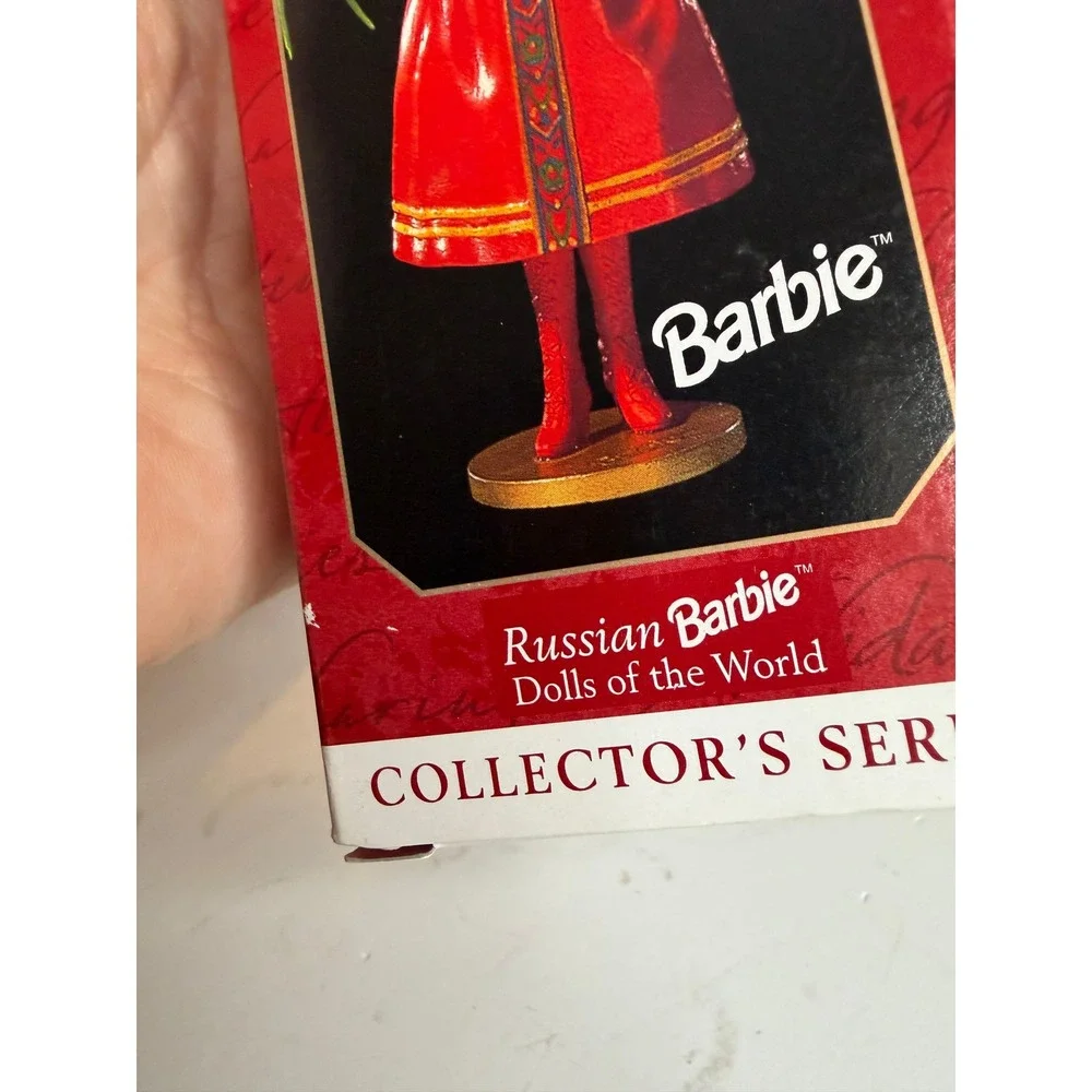 Vintage Hallmark Barbie Keepsake Ornament Lot 3Gay Parisienne Russian Red Carpet